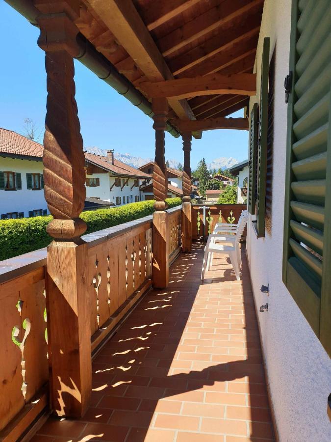 Gaestehaus Bergblick Wallgau Εξωτερικό φωτογραφία