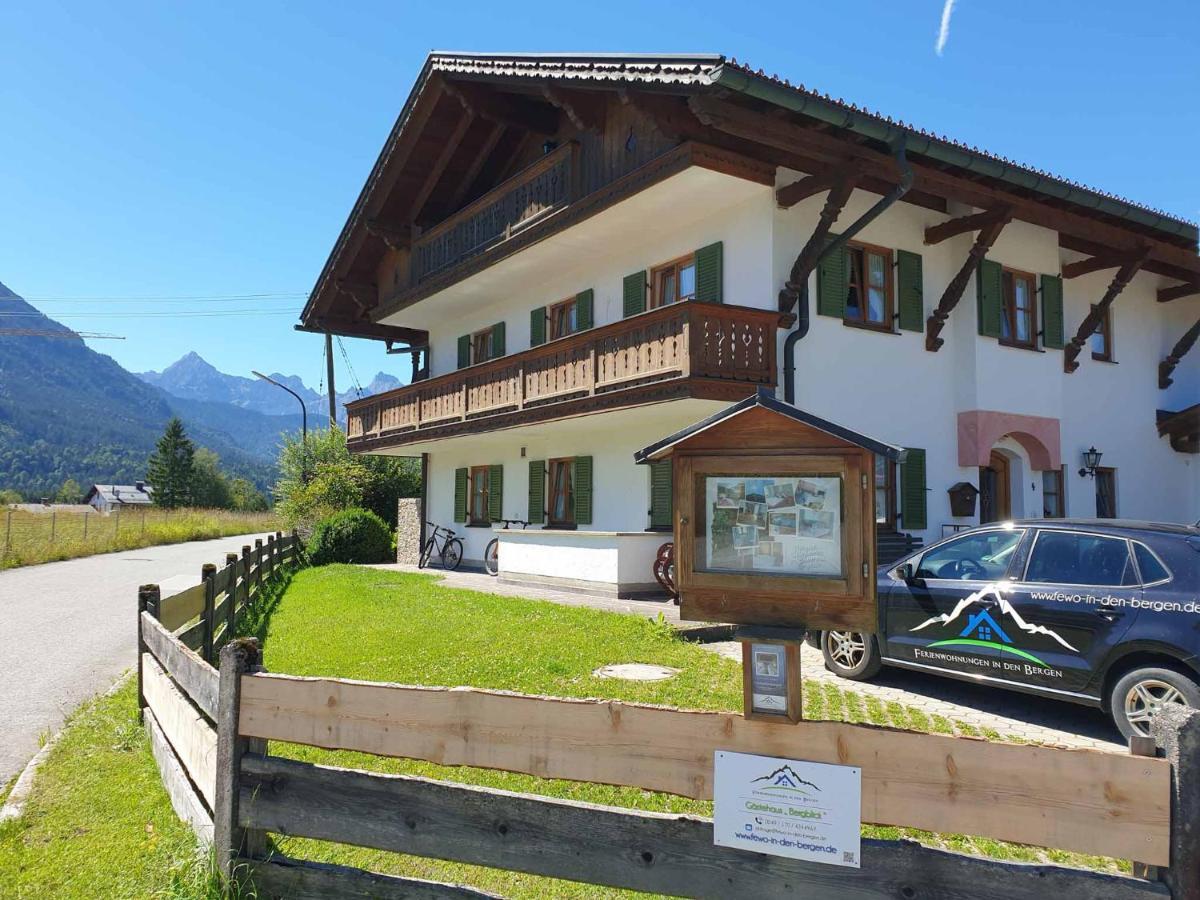 Gaestehaus Bergblick Wallgau Εξωτερικό φωτογραφία